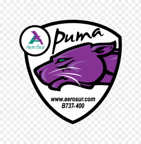 puma aerosur vector logo PNG with no background diverse variety