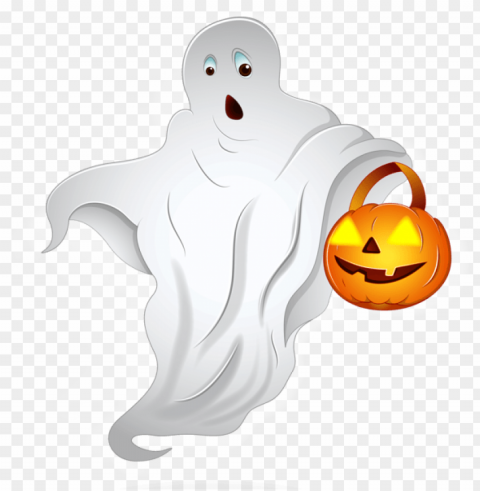 pumpkin and ghost halloween Clear PNG images free download