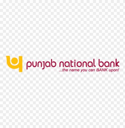 punjab national bank logo vector Isolated Item on HighResolution Transparent PNG