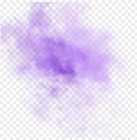 purple color colored smoke effect Clear Background Isolated PNG Object