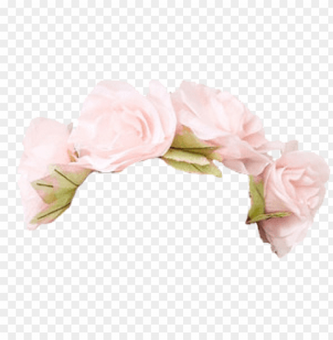purple flower crown Transparent Background Isolated PNG Figure