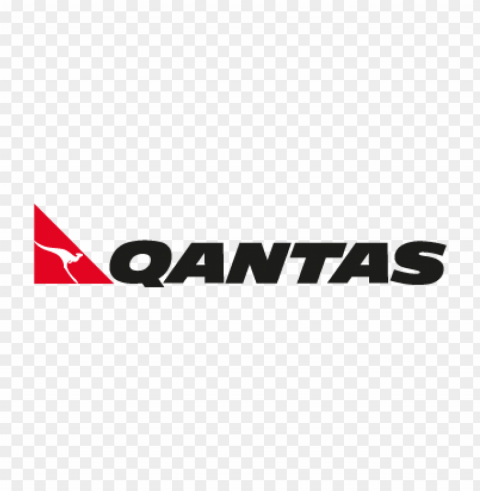 qantas eps vector logo free download Transparent background PNG artworks
