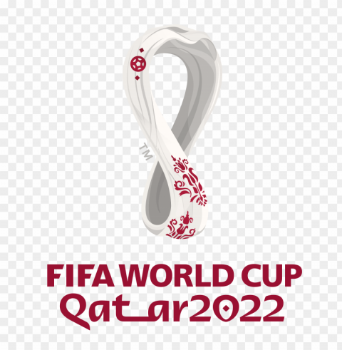 qatar 2022 world cup logo Isolated Artwork with Clear Background in PNG - Image ID be7eeed1