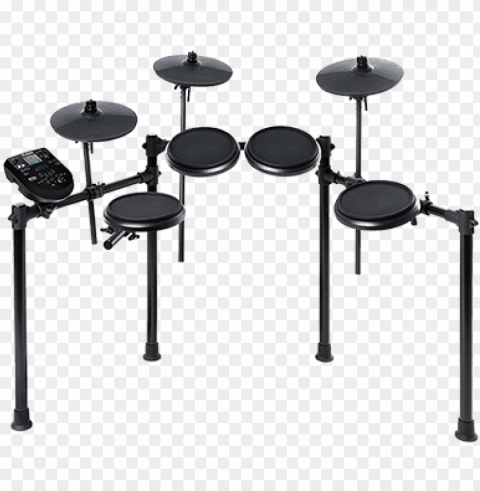 quadcopter reviews best electronic drum sets - alesis nitro 8-piece electronic drum kit Isolated Graphic on Clear Background PNG
