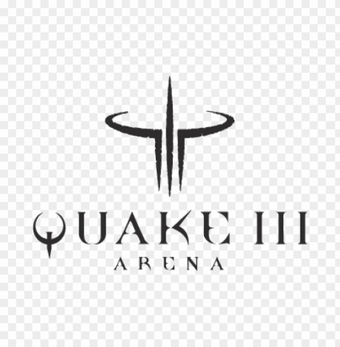 quake iii vector logo free download Transparent Background Isolated PNG Art