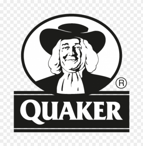 quaker old vector logo free download Transparent Background Isolated PNG Icon