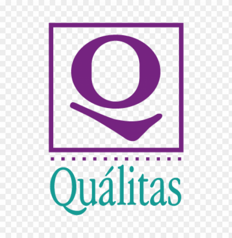 qualitas vector logo free Isolated Object on Transparent PNG