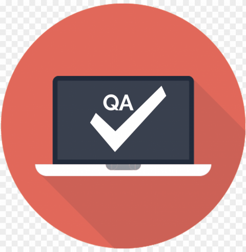 quality assurance free image - laptop flat icon PNG images for personal projects