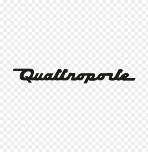 quattroporte vector logo download free PNG transparent icons for web design