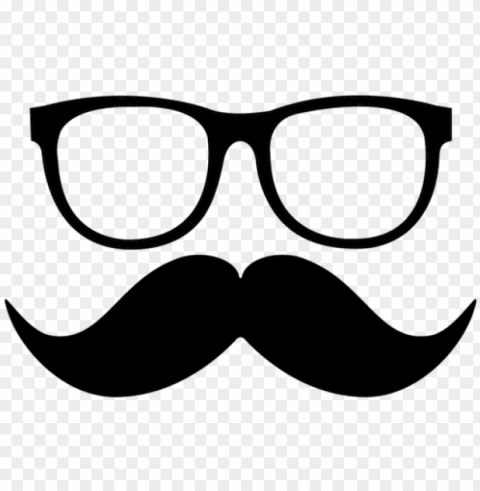 que bigode maneiro - oculos thug life Isolated Character on Transparent Background PNG