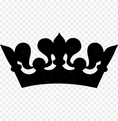 queen crown clipart black and white Isolated Character in Transparent PNG Format