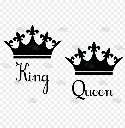 queen crown silhouette at getdrawings - king and queen crown Isolated Character in Transparent Background PNG