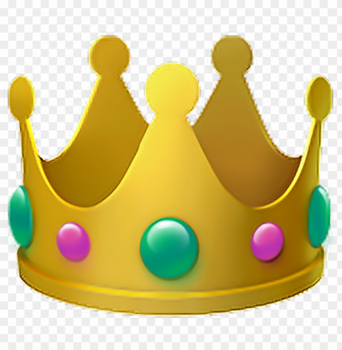 queen emoji faces queen emoji faces - crown emoji Isolated Design in Transparent Background PNG