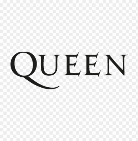 queen eps vector logo free Transparent Background PNG Isolated Art