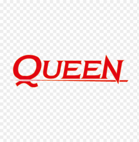 queen music vector logo free PNG with alpha channel for download