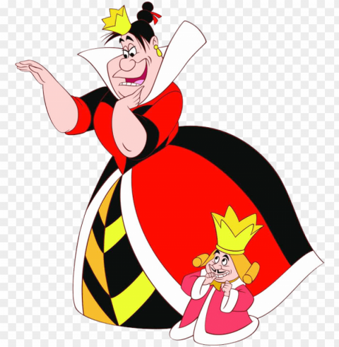 queen - queen of hearts and alice Transparent PNG Isolated Element with Clarity PNG transparent with Clear Background ID 8b1620d1