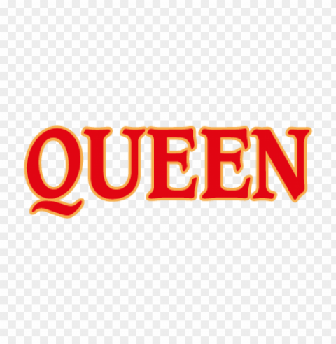 queen red vector logo free download PNG transparent artwork