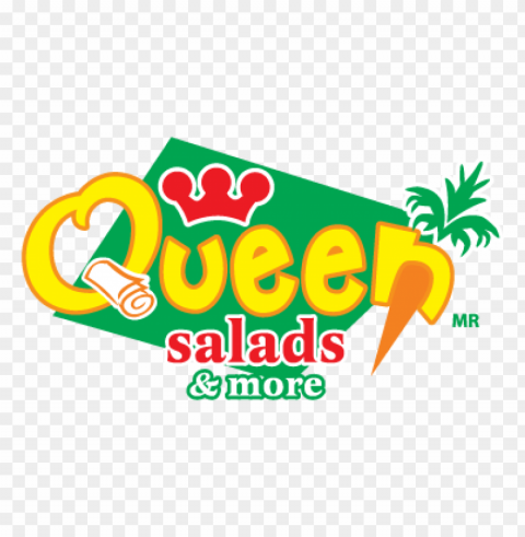 queen salads & more vector logo free PNG photos with clear backgrounds
