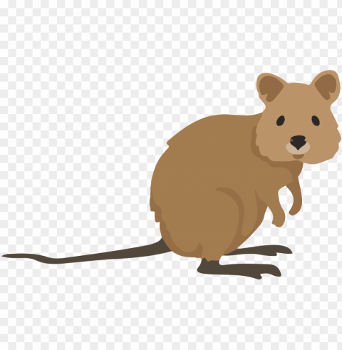 Quentin - - Quokka Cartoo Isolated Subject In HighResolution PNG