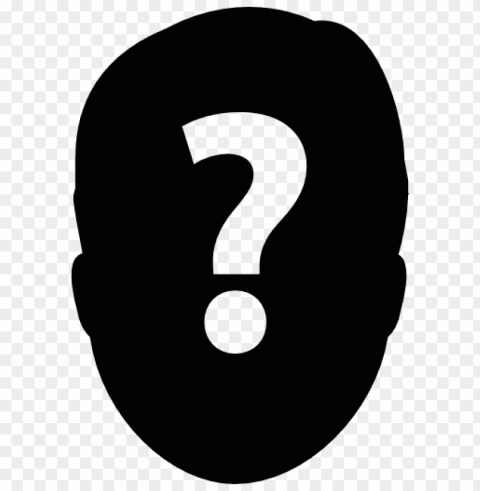 question mark face PNG images with alpha transparency wide selection