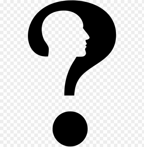 Question Mark Face PNG Images With Clear Alpha Channel