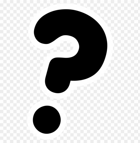 Question Mark Face PNG Images With Clear Cutout