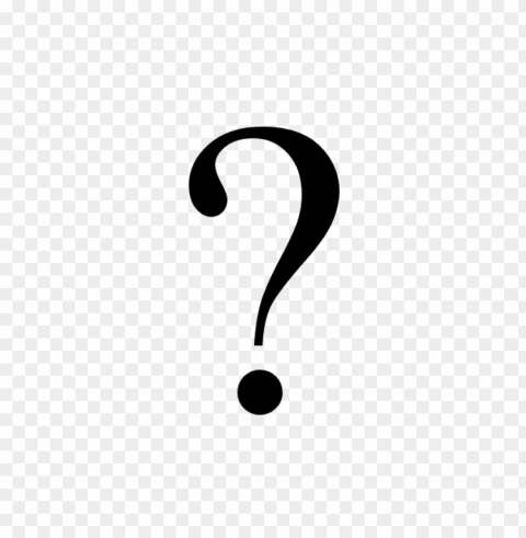 question mark face PNG images with high transparency