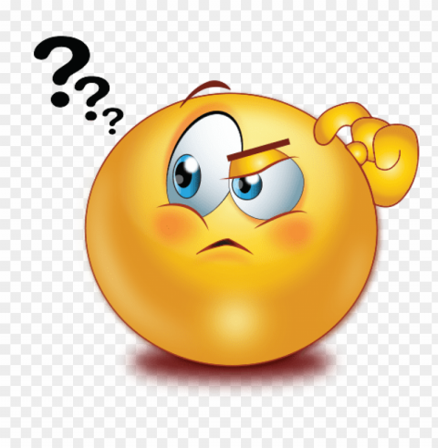 question mark face PNG images with no background assortment
