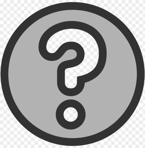 question mark face PNG images with no background comprehensive set