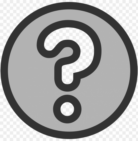 Question Mark Face PNG Images With No Background Comprehensive Set