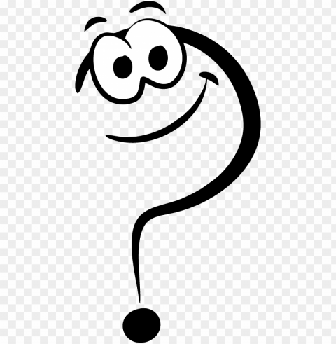 question mark face PNG images with no background free download