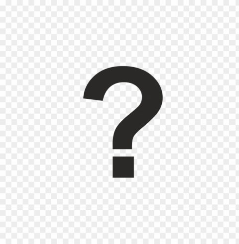 question mark face Transparent PNG Isolated Design Element