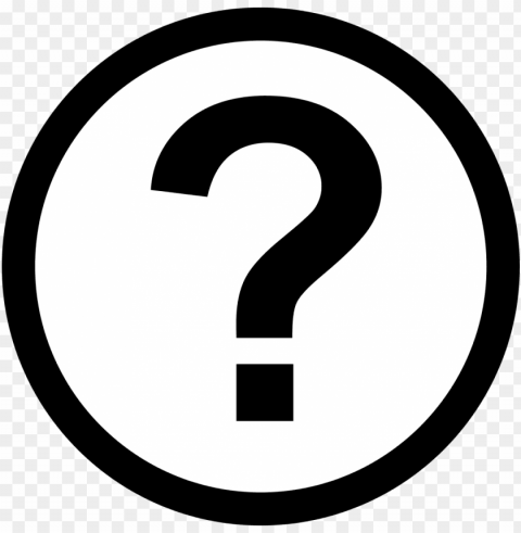 question mark icon PNG images for merchandise