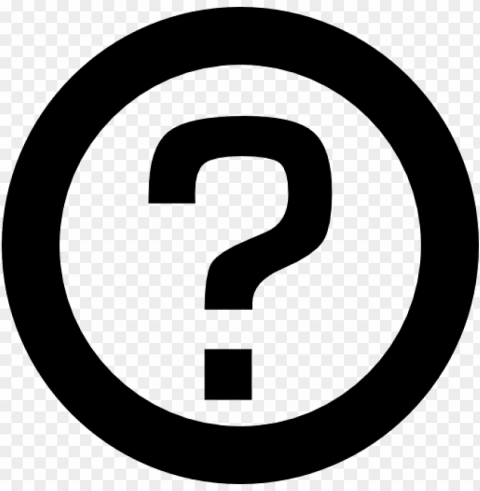 question mark icon Transparent PNG graphics variety