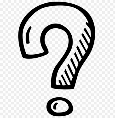 question mark icon Transparent PNG Image Isolation