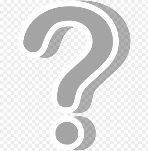 question mark - question mark gray clipart Transparent PNG images for printing