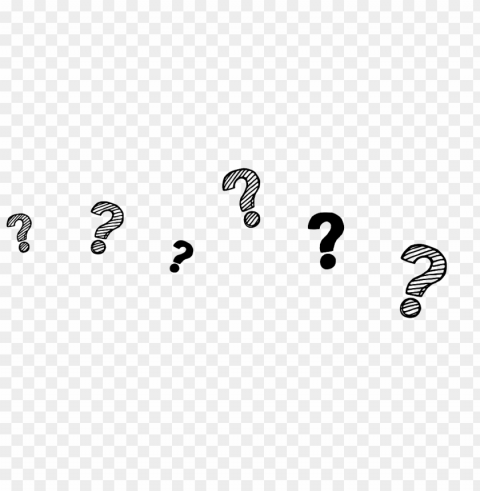 question marks PNG Graphic with Transparent Background Isolation