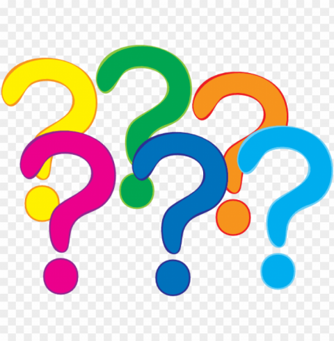 question marks Transparent Background Isolated PNG Character