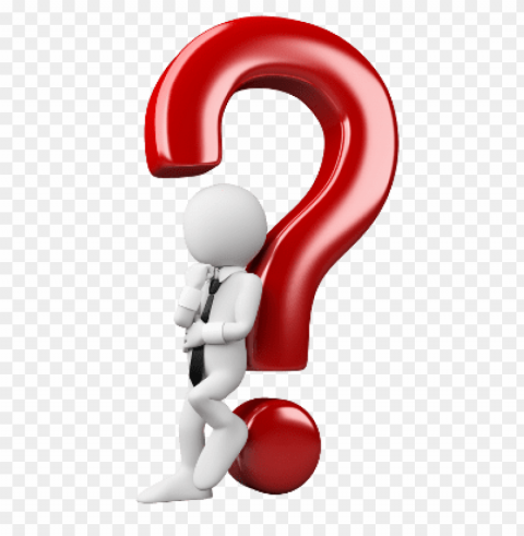 question PNG Isolated Object with Clarity