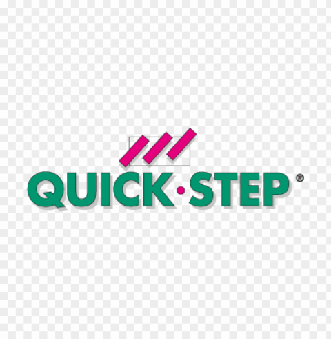 quick step vector logo download free PNG transparent graphics for projects