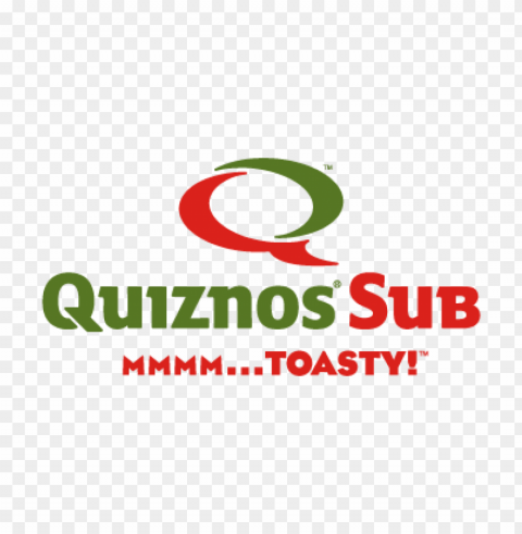 quizno subs vector logo free Transparent Background Isolation in PNG Image