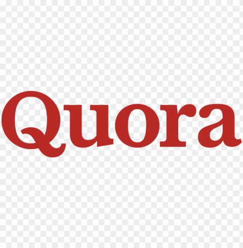 quora logo full text Clear PNG PNG transparent with Clear Background ID 7bc034cb