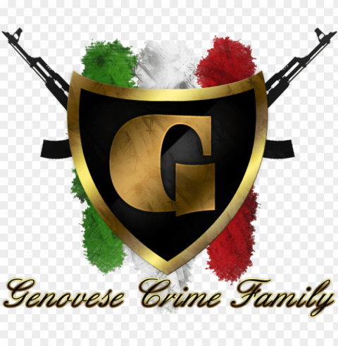 r0hcpd5 - genovese crime family logo Background-less PNGs
