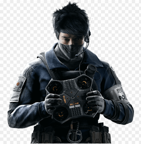 r6 operators echo 275607 - echo r6 Clean Background Isolated PNG Art