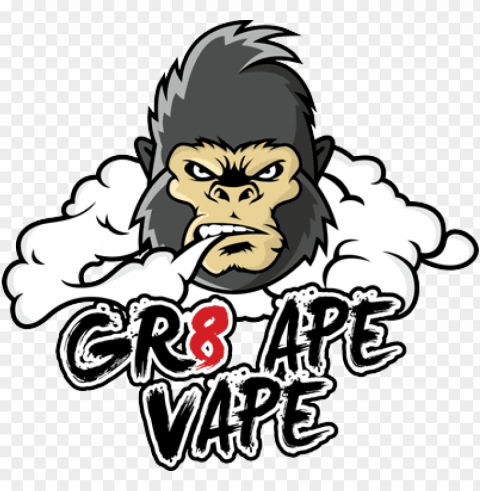 r8 ape vape - gorilla vape Isolated Icon in HighQuality Transparent PNG