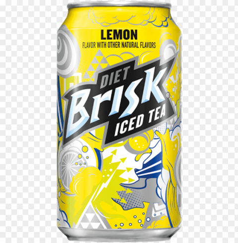 rab an iced cold no calorie brisk and chug down the - brisk iced tea lemon - 12 pack 12 fl oz cans Isolated Subject in Transparent PNG Format PNG transparent with Clear Background ID 3cef3437