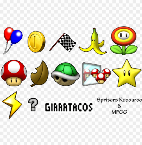 race icons - super mario kart icons Transparent PNG images extensive gallery