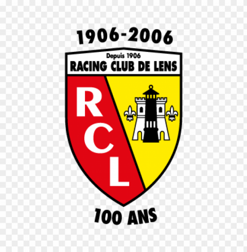 racing club de lens 100 ans vector logo PNG files with clear background