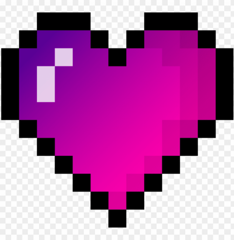 radient pixelheart gradientheart gradientp - purple pixel heart Clear Background PNG Isolated Graphic Design PNG transparent with Clear Background ID 7aaed5e8