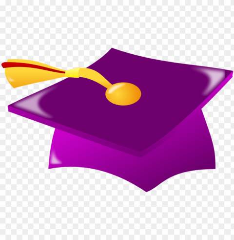 raduation clipart - purple and yellow graduation ca Clear PNG pictures comprehensive bundle
